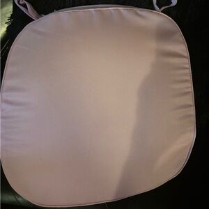 Pink seat cushion